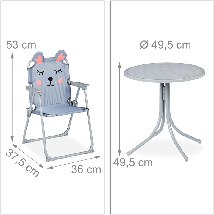 Produktbild Relaxdays Kindersitzrguppe