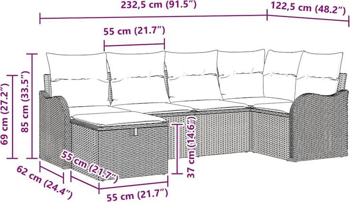 Actual product image vidaXL Kora