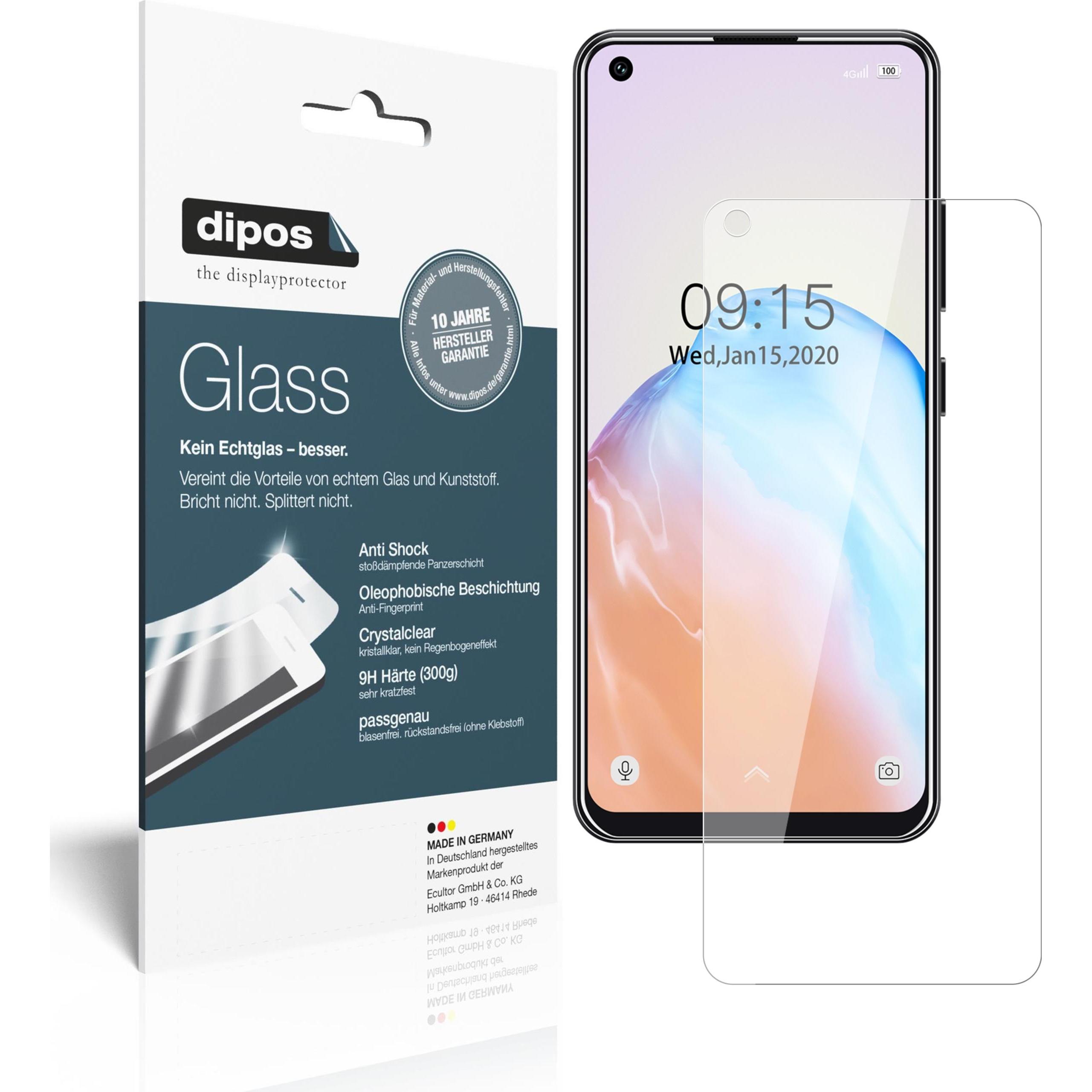 Dipos Displayschutz Anti-Shock (2 Stück, Oukitel C18 Pro), Smartphone Schutzfolie, Transparent