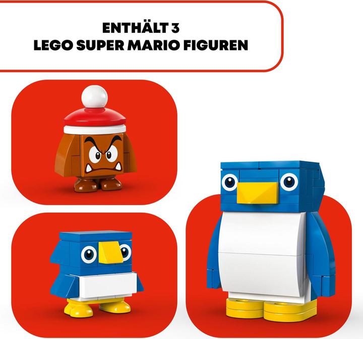 Productafbeelding LEGO 71430 Sneeuwavontuur met de familie pinguïn - uitbreidingsset (71430, LEGO Super Mario)