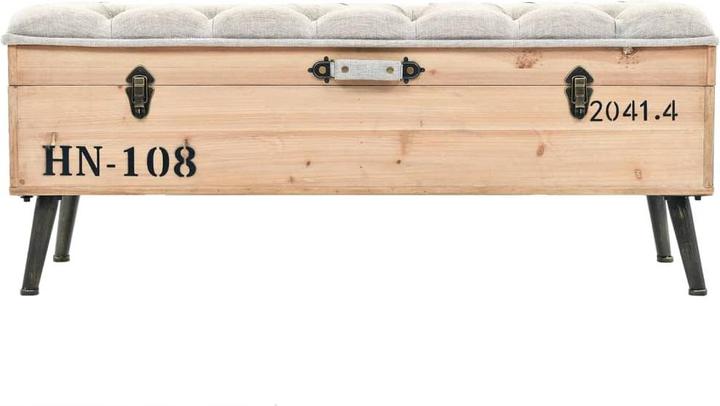 Image du produit vidaXL Sitzbank mit Stauraum (110 cm)