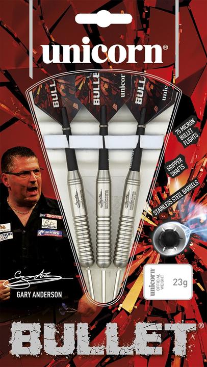Produktbild Unicorn Bullet Gary Anderson Steel Darts (23 g)