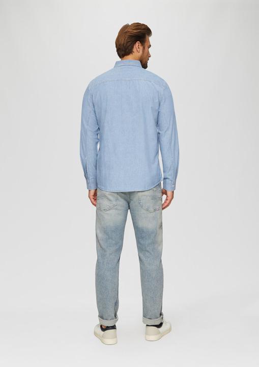Immagine prodotto s.Oliver Hemd Regular Fit: Baumwollhemd aus Chambray (S)