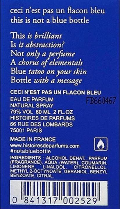 Actual product image Histoires de Parfums Eau de Parfum Not A Blue (Eau de parfum, 60 ml)