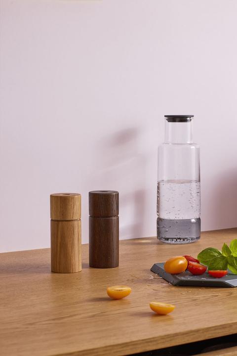 Actual product image Crush Grind Gewürzmühle Bergen Eiche 12 cm, Hellbraun (Various spices)