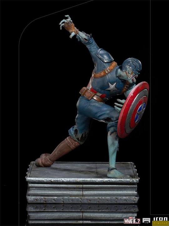 Produktbild Iron Studios ST What If...? : Captain America Zombie Art Scale 22 cm