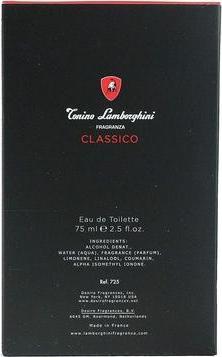 Actual product image Tonino Lamborghini Classico (Eau de toilette, 75 ml)