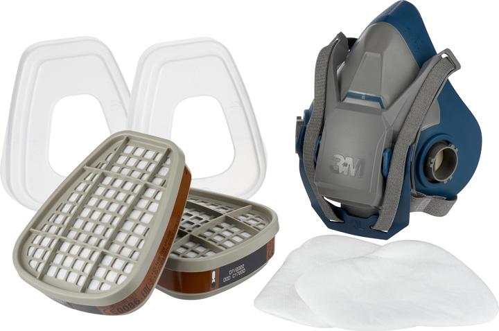 Produktbild 3M Maske für Farbspritzarbeiten (A2, A2P3, 1 x)