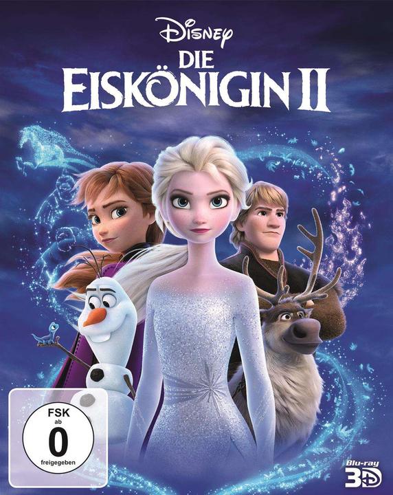 Actual product image Disney The Ice Queen 2 - 3D Blu Ray (3D Blu-ray, 2020)