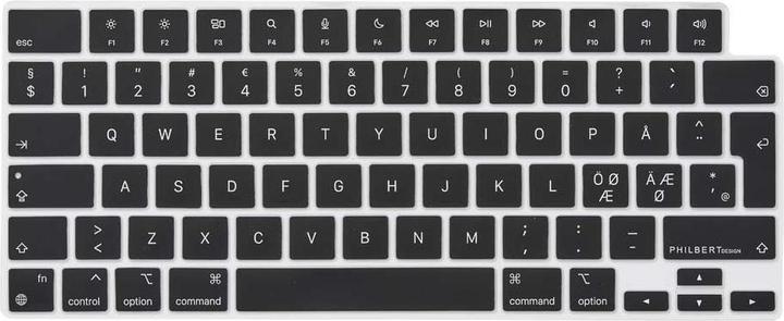 Immagine prodotto Philbert Design KB Cover MacBook Pro/Air 13-14-16" 2021-2022 Nero (Nordic)