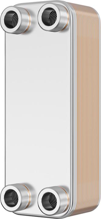 Wiltec Scambiatore di calore in acciaio inox a 20 piastre 115 kW Scambiatore di calore a piastre