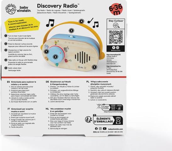 Produktbild Hape Learning Radio