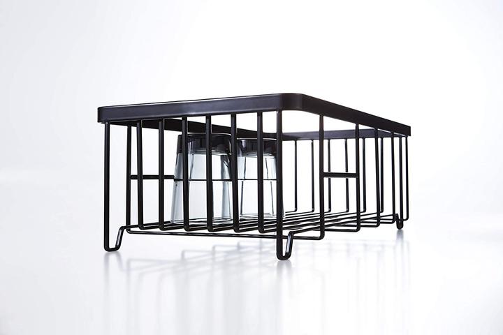 Actual product image Yamazaki TOWER draining rack