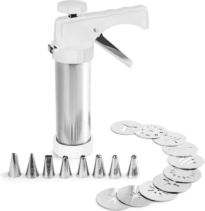 Ibili Spritzbeutel-Set Pistole (Gebäckpresse, 2576 ml)