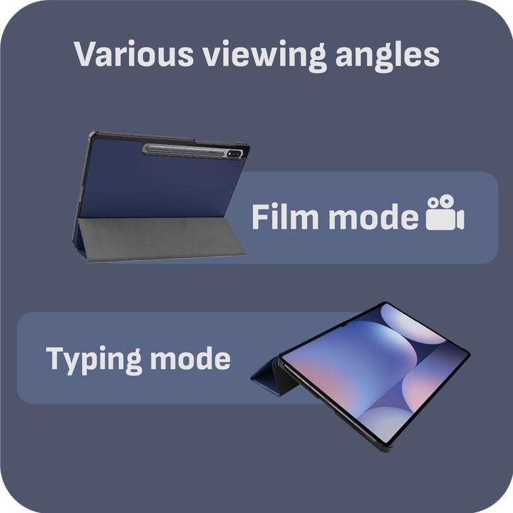 Produktbild Cazy Premium Smart Hülle Kompatibel mit Samsung Galaxy Tab S9 Ultra - Schutz Etui Hülle - Automatischem (Samsung Galaxy Tab S10 Ultra, Samsung Galaxy Tab S9 Ultra)