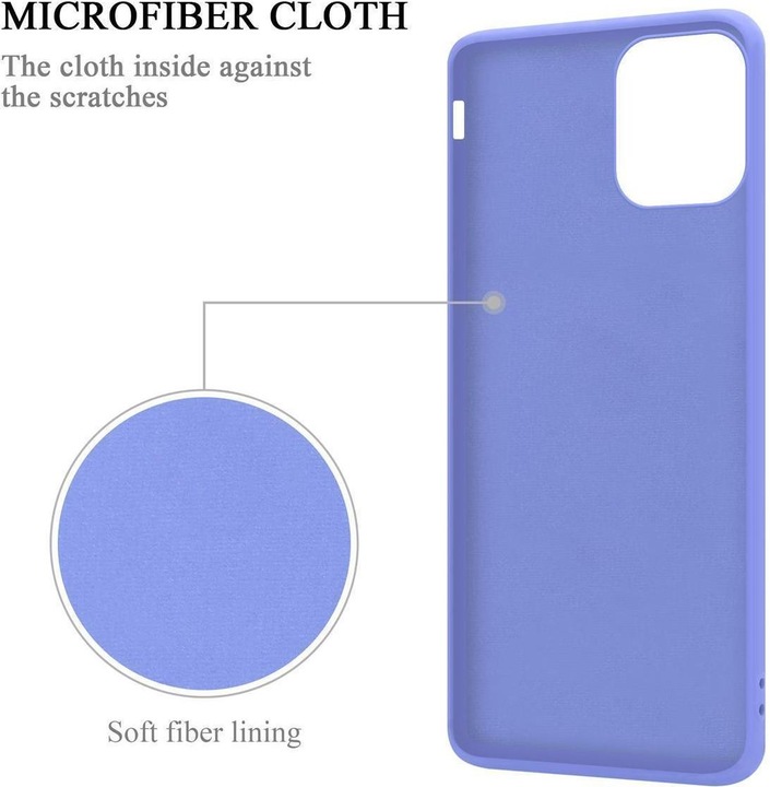 Actual product image Cadorabo TPU Liquid Ring Silicone Case Cover (Apple iPhone 13 Pro Max)