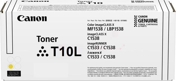 Valori nutrizionali e ingredienti Canon Toner T-10L urla. 5K (Y)