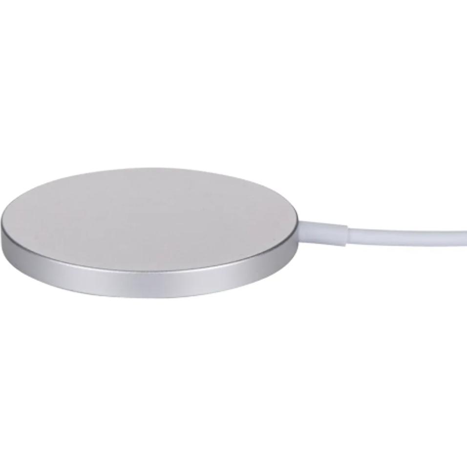 Grundig Wireless charger magnetic 15W (15 W), Wireless Charger, Weiss, Silber