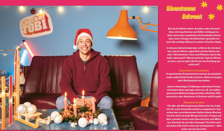 Immagine prodotto Checker Tobi: Das Adventskalender-Buch – Der X-mas-Check: A