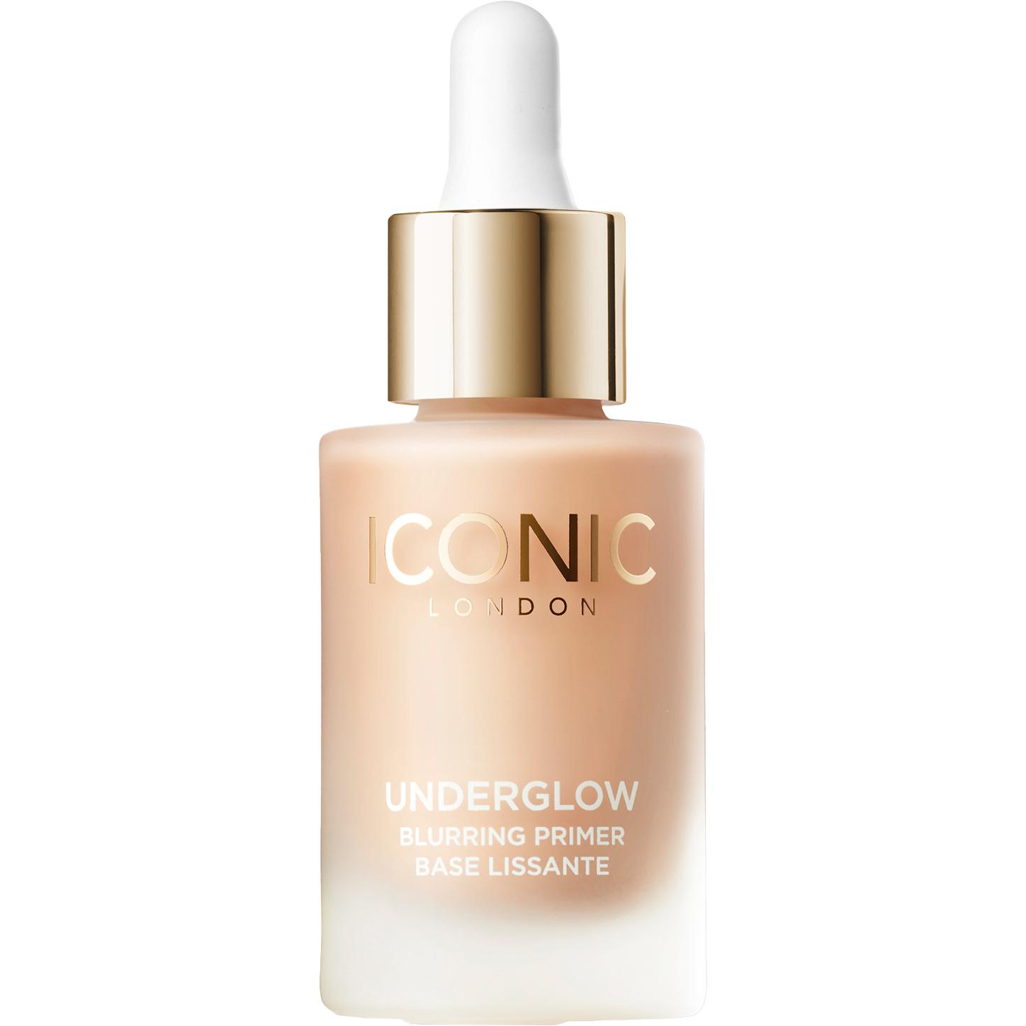 Iconic London, Base trucco + Primer, Underglow Blurring Makeup Primer Face Primer arricchito con (Champagne)