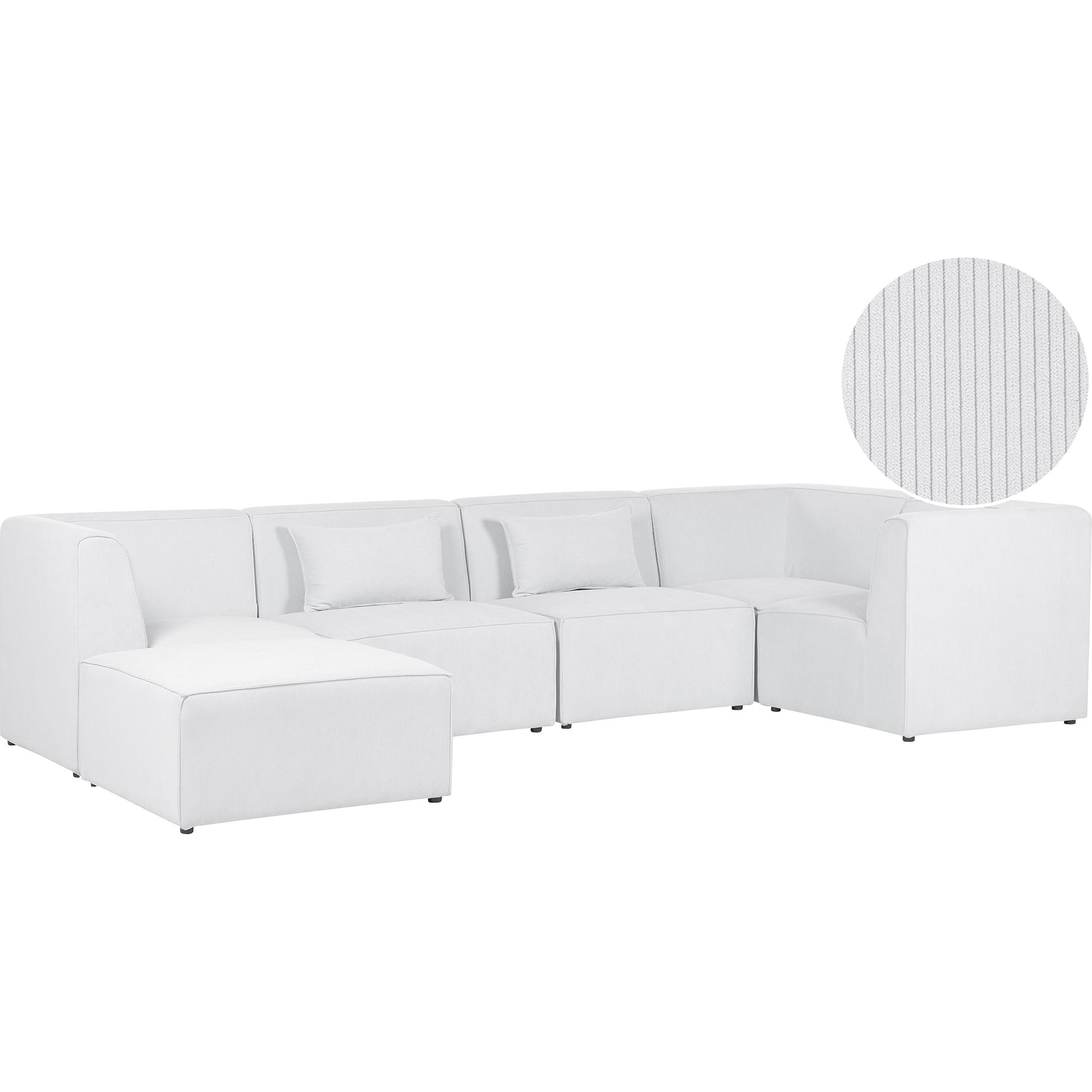 Beliani, Sofa, Lemvig (Ecksofa)