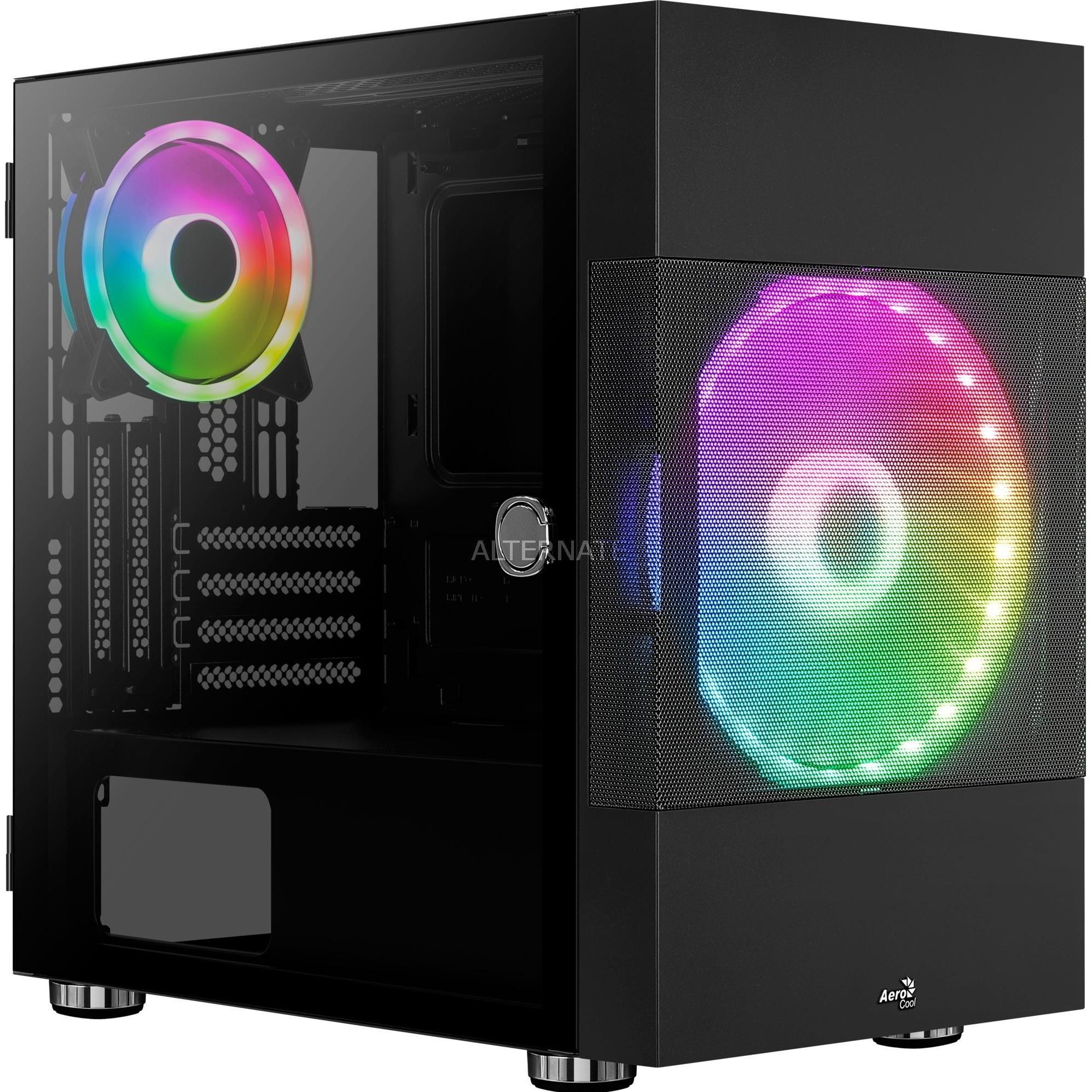 AeroCool Atomic Mini Tower (mATX, Mini-ITX) (ATOMIC-G-BK-V2)