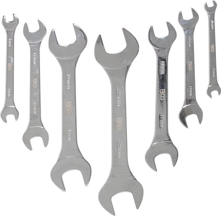 Produktbild BGS Doppel-Maulschlüssel-Satz (19 mm, 6 mm, 12 mm, 14 mm, 22 mm, 23 mm, 10 mm, 21 mm, 7 mm, 17 mm, 11 mm, 8 mm, 9 mm, 13 mm)
