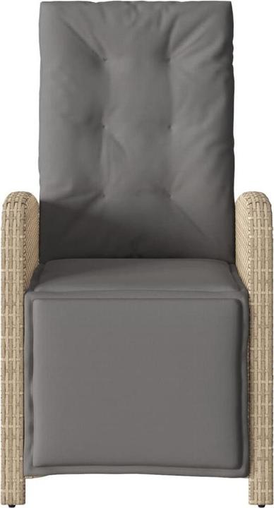 Produktbild vidaXL Gartensessel mit Fussteil 2 Stk. Verstellbar