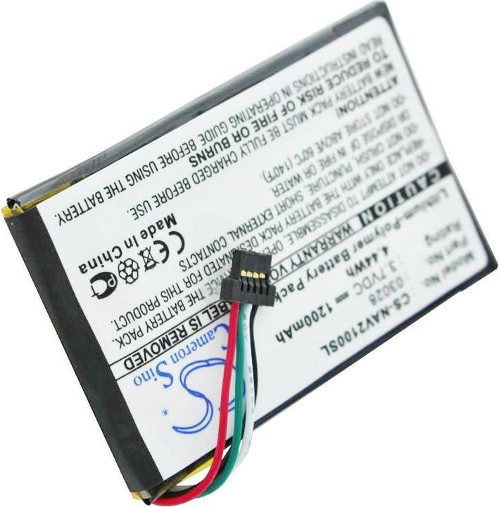 Actual product image Navigon Battery 2100 Max, 2110 Max, 2120, 2120 Max