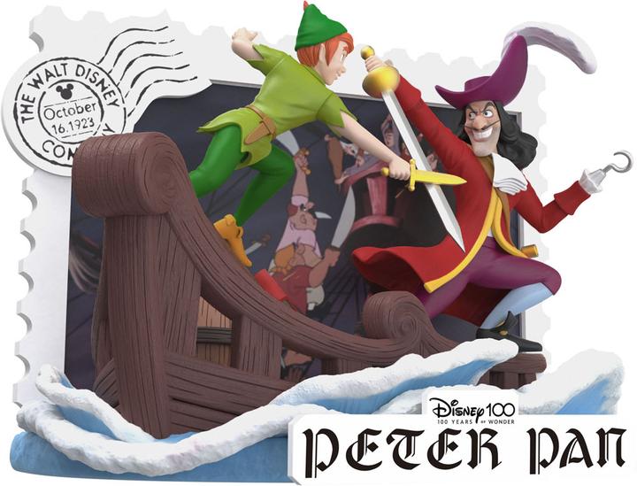 Actual product image Beast Kingdom Disney 100th Anniversary D-Stage PVC Diorama Peter Pan 12 cm