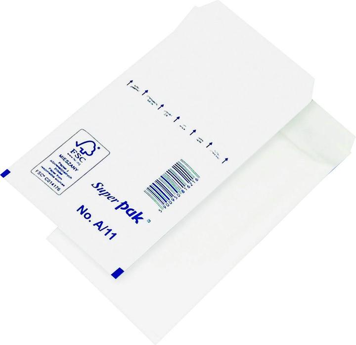 Productafbeelding Office Products Zelfklevende bubbeltjesenvelop, hk, a11, 100x165mm/120x175mm, 10 stuks, wit (12 x 17,5 cm, 10 x)