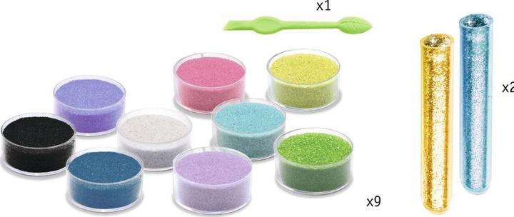 Immagine prodotto Djeco Immagini di sabbia uccelli colorati