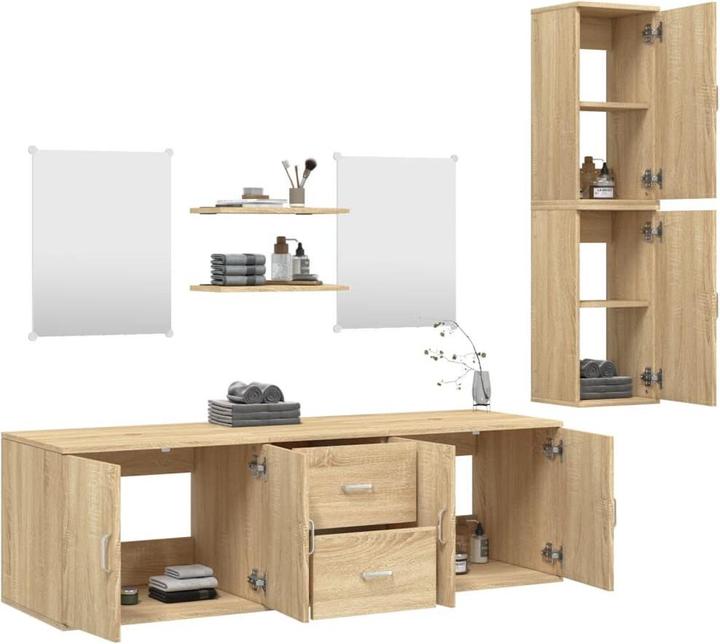 Produktbild vidaXL Badezimmermöbel-Set