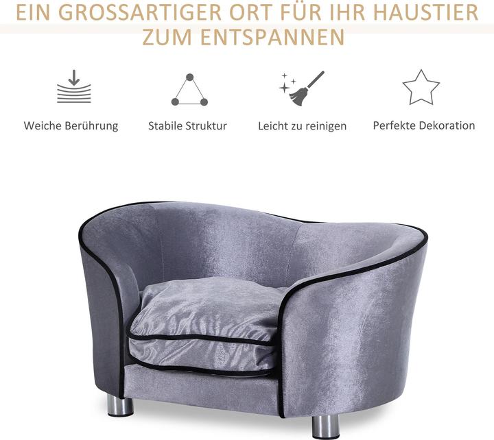 Image du produit PawHut Canapé pour animaux de compagnie (Chien)