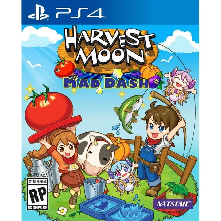 Actual product image Nintendo Rising Star Games Harvest Moon : Mad Dash Standard PlayStation 4 (PS4)