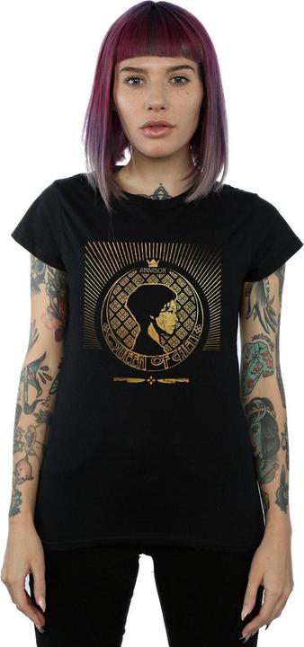 Actual product image Supernatural Womens/Ladies Abbadon Crest Cotton T-Shirt (XL)