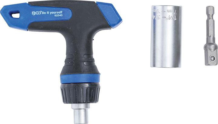 Produktbild BGS Multi-Einsatz mit Adapter-Satz mit Ratschen-T-Griff, umschaltbar 3-tlg.