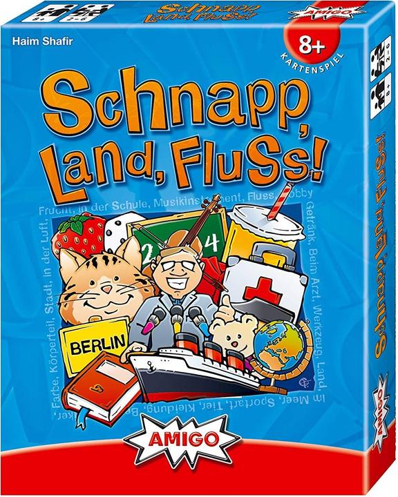 Actual product image Amigo Snap, land, river! (German)