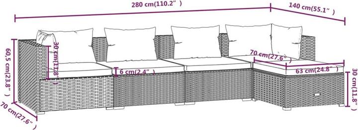 Produktbild vidaXL Arabella