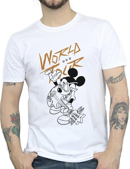 Immagine prodotto Disney Mickey Mouse World Tour Line Maglietta Uomo (XL)