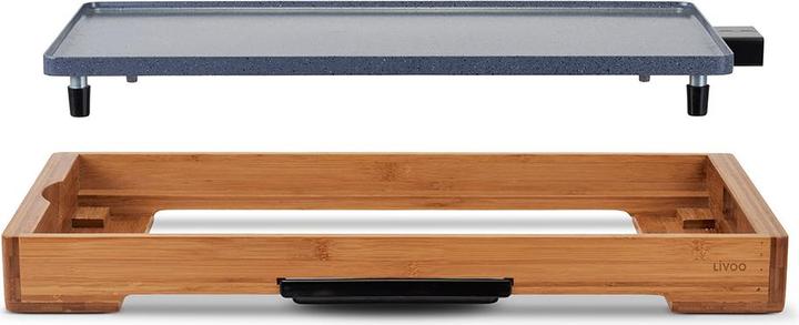 Actual product image Livoo Ceramic-coated bamboo griddle