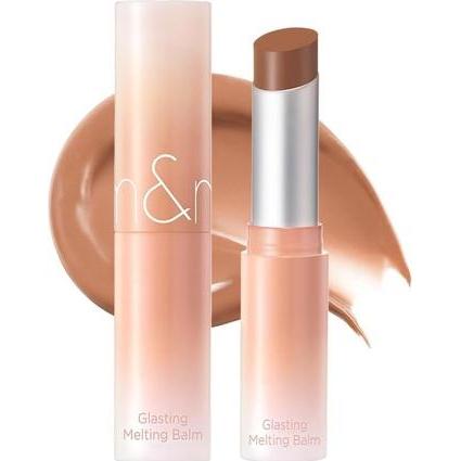 Rom&Nd, Rossetto + Lucidalabbra, Glasting Melting Balm New 6 Colors Glossy Plumping Lips Moisture