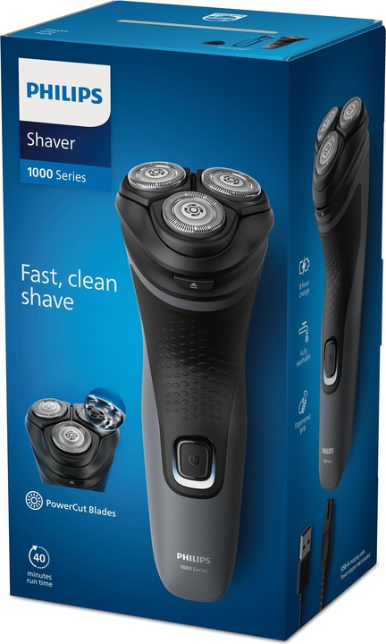 Actual product image Philips Shaver 1000 Series S1142/00 Rasoio elettrico