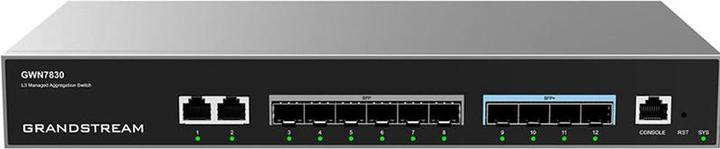 Produktbild Grandstream 6+4P GWN7830, 6x Gigabit ports, 4x SFP+ (10 Ports)