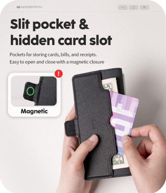 Image du produit Goospery Premium Diary Case Series Hülle (Samsung Galaxy Z Fold7)