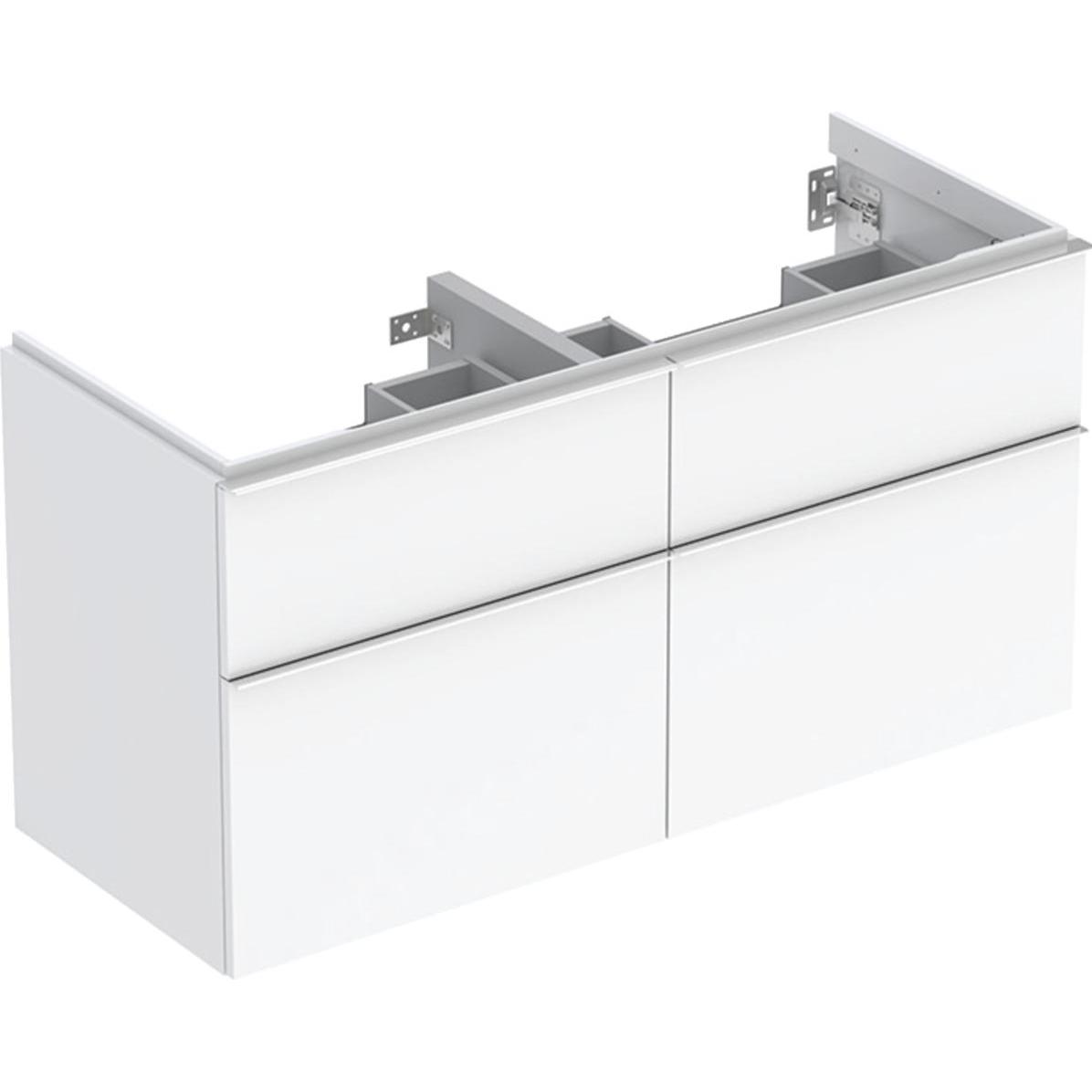 Geberit, Waschbeckenunterschrank, 502.309.01.2 (118.5 x 46 x 61.5 cm)