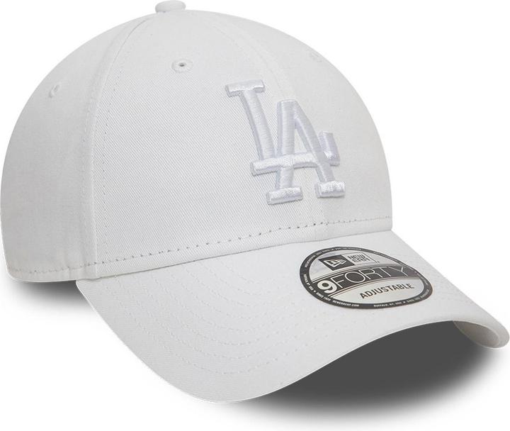Produktbild New Era 9Forty Strapback Cap - Los Angeles Dodgers Weiss (One Size)