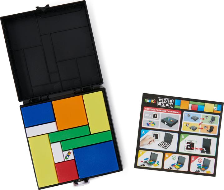 Actual product image Rubik's Gridlock (Mondrian)
