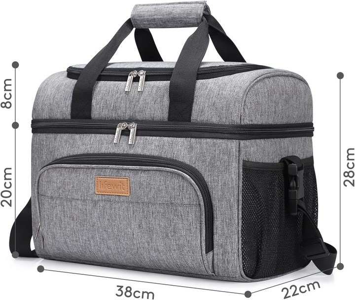 Immagine prodotto Lifewit Borsa frigo (23 l)