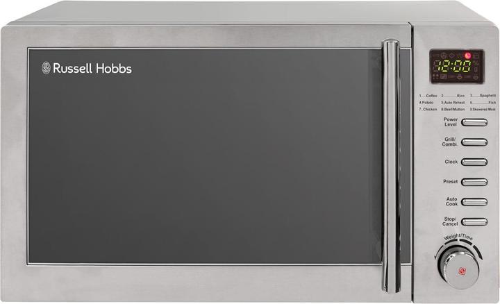Image du produit Russell Hobbs RHM2031 – 20-Liter-Digitale Mikrowelle mit Grill, Edelstahl (20 l)